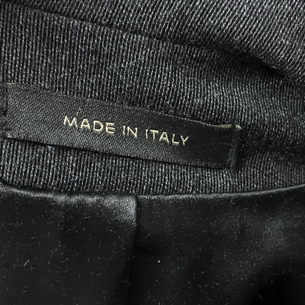 Tom James X Loro Piana 42 S Gray Storm System Rain Wind‎ Over Coat Jacket
